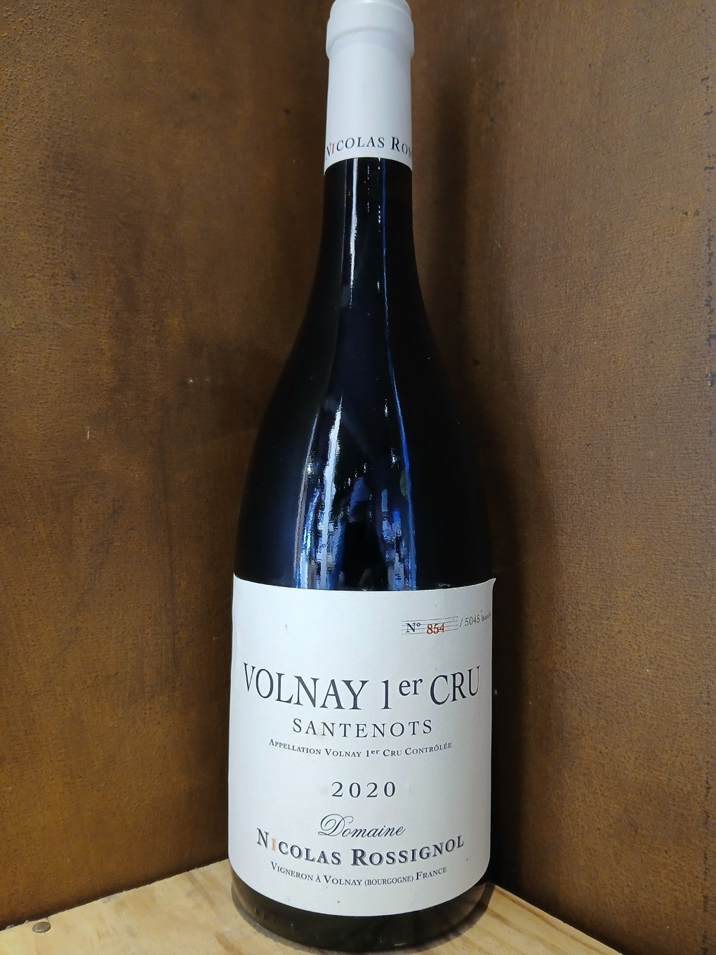 AOP Volnay 1er Cru Santenots 2020 Domaine NICOLAS ROSSIGNOL