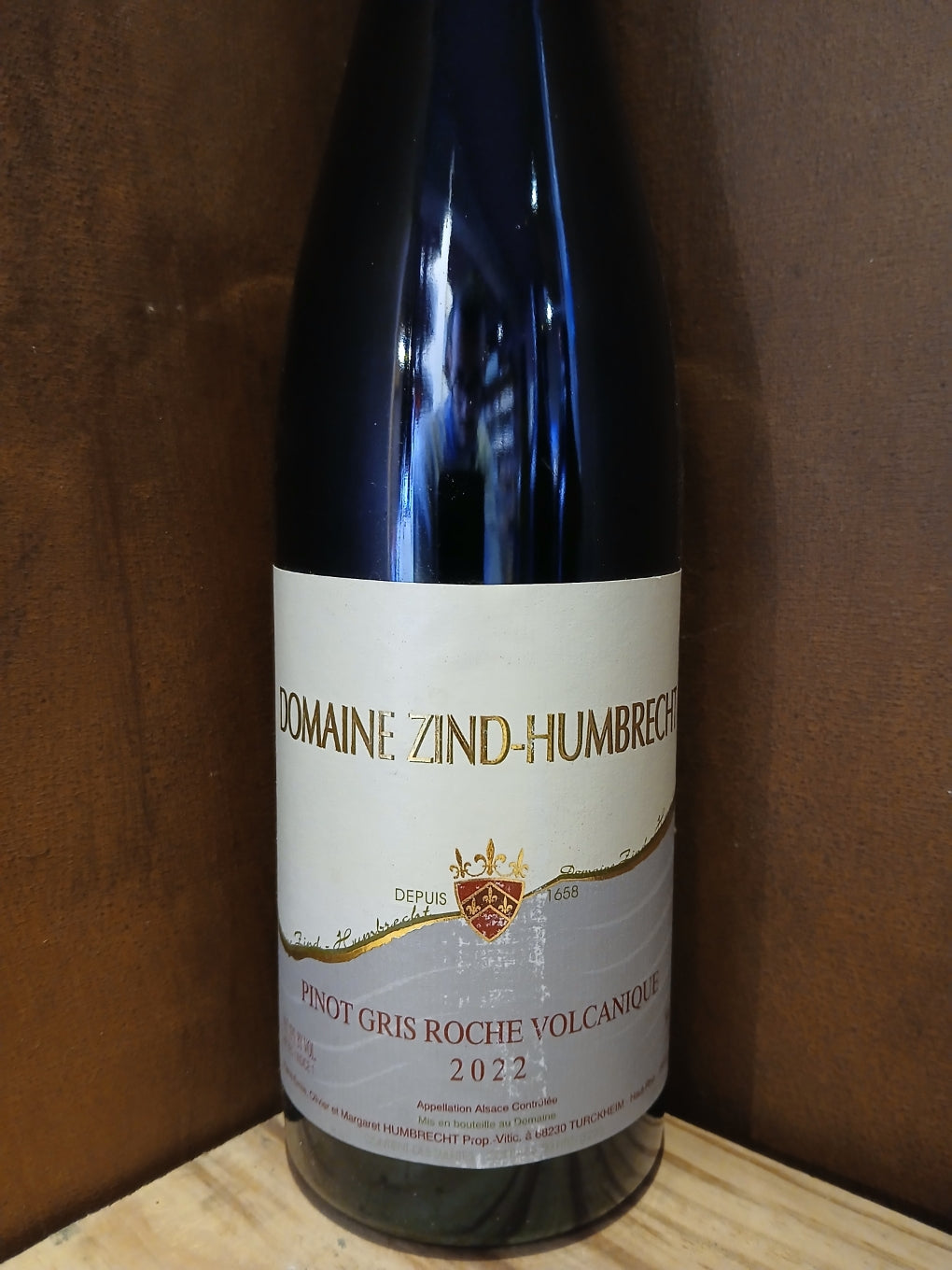 AOP Alsace Pinot Gris Roche Volcanique 2022 Domaine ZIND-HUMBRECHT