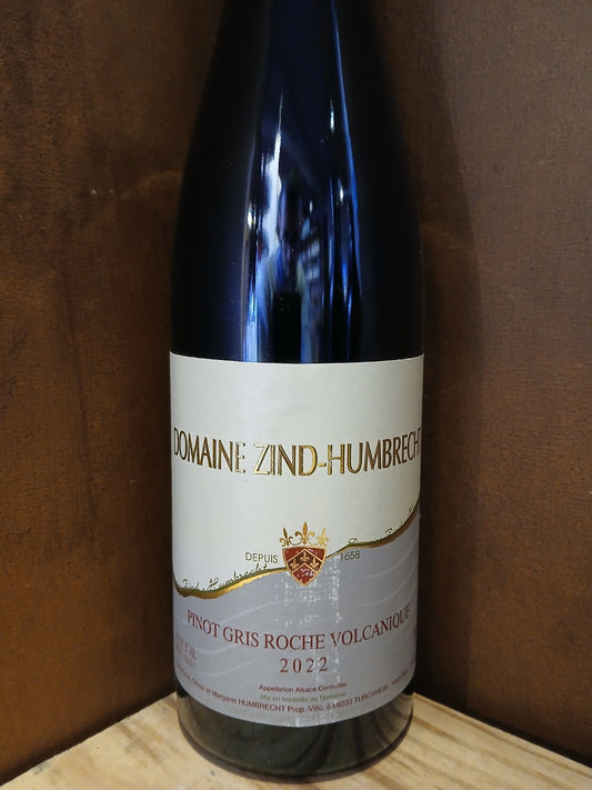 AOP Alsace Pinot Gris Roche Volcanique 2022 Domaine ZIND-HUMBRECHT