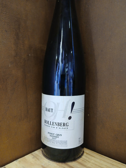 AOP Alsace "OH BOLLENBERG !" Pinot Gris Barrique Domaine Clos Sainte-Apolline 2019