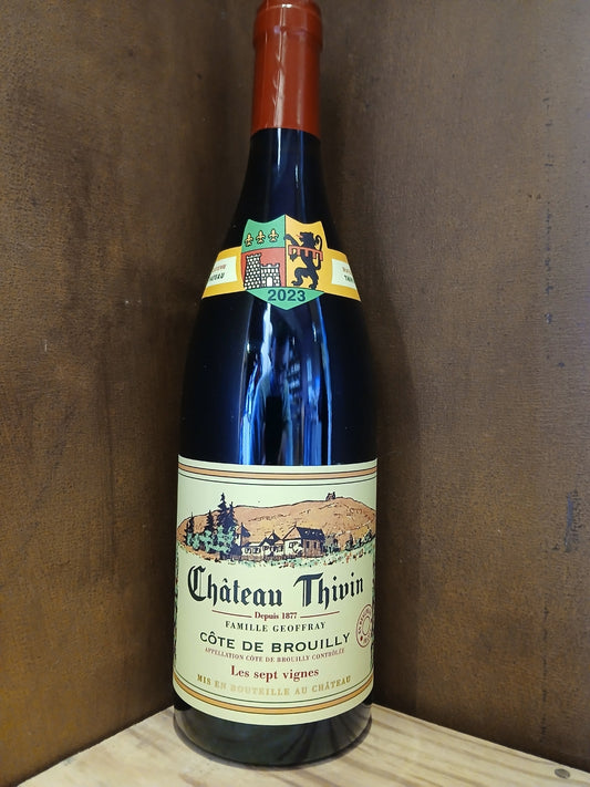 AOP Côte De Brouilly "Les Sept Vignes" 2023 Château THIVIN